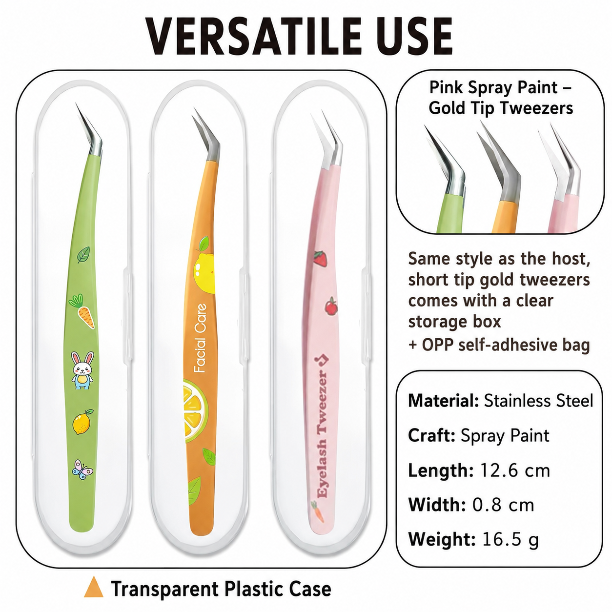 High Precision Clip Scene Sticker - Feather Clip Landscape Sticker Special Tweezers